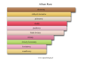 Afnan Rare - akordy zapachowe perfum damskich
