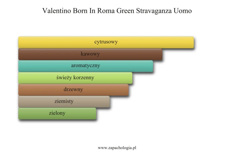 Valentino Born in Roma Green Stravaganza Uomo - akordy zapachowe