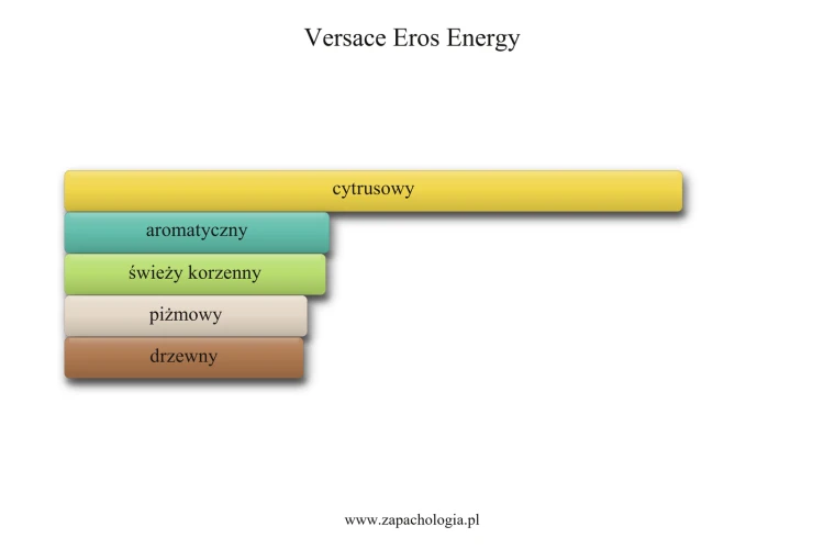 Versace Eros Energy - akordy zapachowe