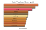 Xerjoff Tony Iommi Monkey Special – akordy zapachowe perfum unisex: ciepły korzenny, drzewny, słodki, rumowy, paczulowy, waniliowy, ambrowy, karmelowy, cynamonowy, balsamiczny. Odlewka, dekant, próbka Xerjoff 1ml 2ml 5ml 10ml 15ml