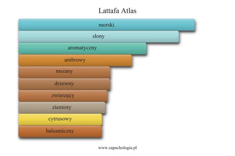 Lattafa Atlas - akordy zapachowe
