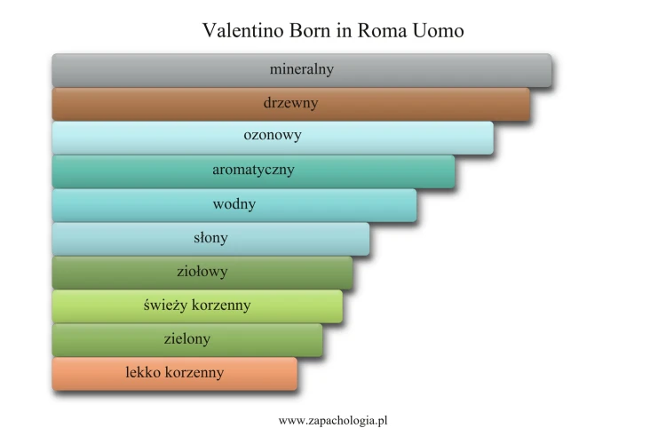 Valentino Born in Roma Uomo - akordy zapachowe