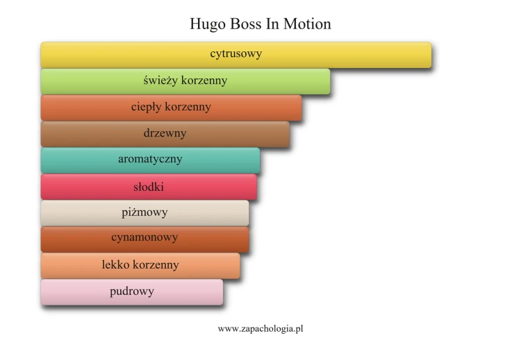 Hugo Boss In Motion - akordy zapachowe