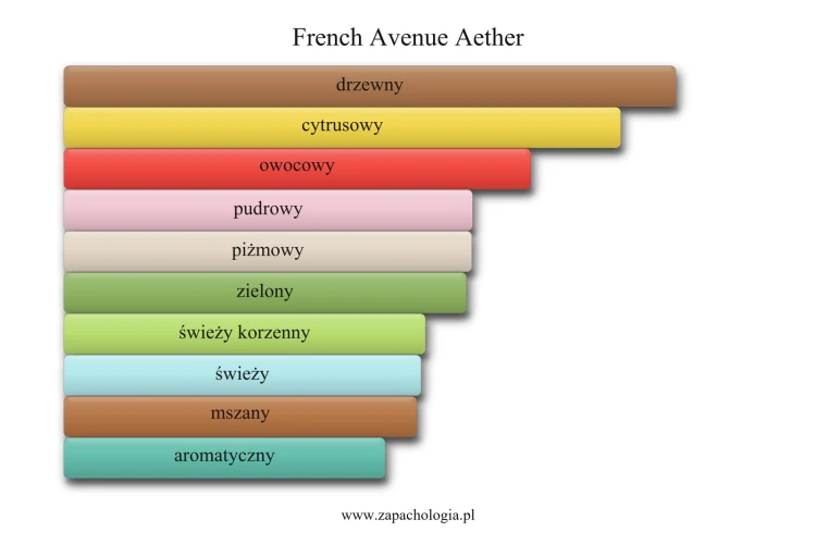French Avenue Aether - akordy zapachowe