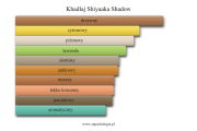 Khadlaj Shiyaaka Shadow - akordy zapachowe