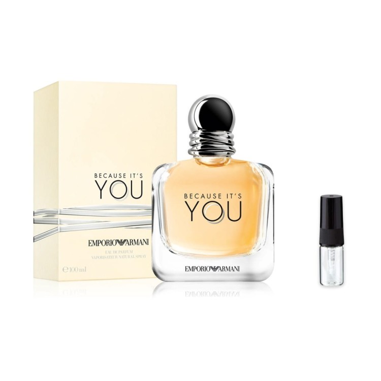 Armani Emporio Because It's You – odlewka perfum EDP damski z atomizerem