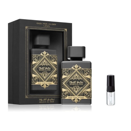 Lattafa Bade'e Al Oud for Glory – odlewka perfum EDP unisex z atomizerem