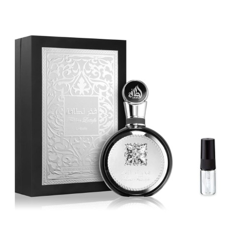 Lattafa Fakhar Black – odlewka perfum EDP męski z atomizerem