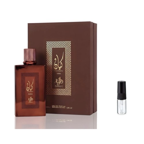 Al Wataniah Kayaan Terra – odlewka perfum (EDP) unisex z atomizerem