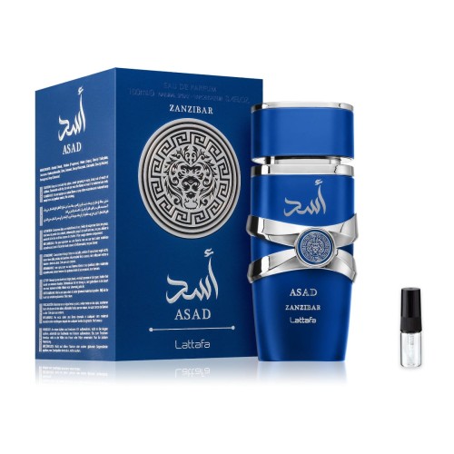 Lattafa Asad Zanzibar – odlewka perfum EDP męski z atomizerem