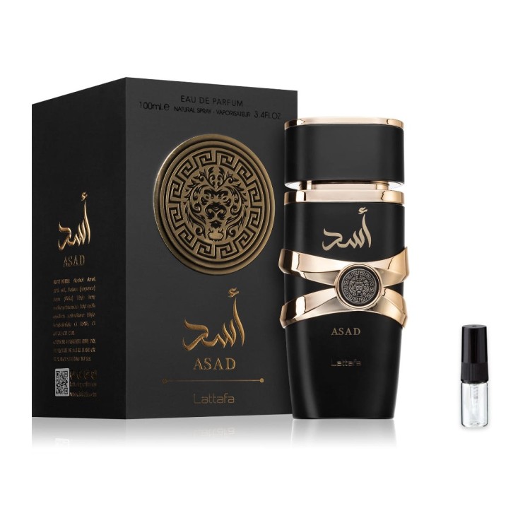 Lattafa Asad – odlewka perfum EDP męski z atomizerem