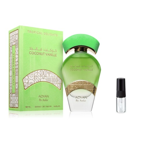 Adyan Coconut Vanille – odlewka perfum Extrait unisex z atomizerem