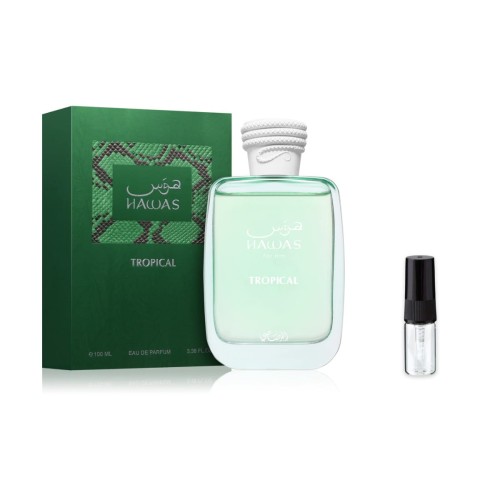 Rasasi Hawas Tropical – odlewka perfum EDP męski z atomizerem