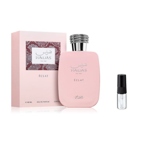 Rasasi Hawas Eclat for Her – odlewka perfum EDP damski z atomizerem