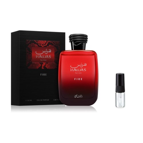 Rasasi Hawas Fire – odlewka perfum EDP męski z atomizerem