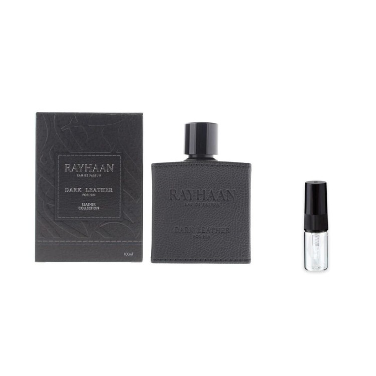 Rayhaan Dark Leather – odlewka perfum EDP męski z atomizerem