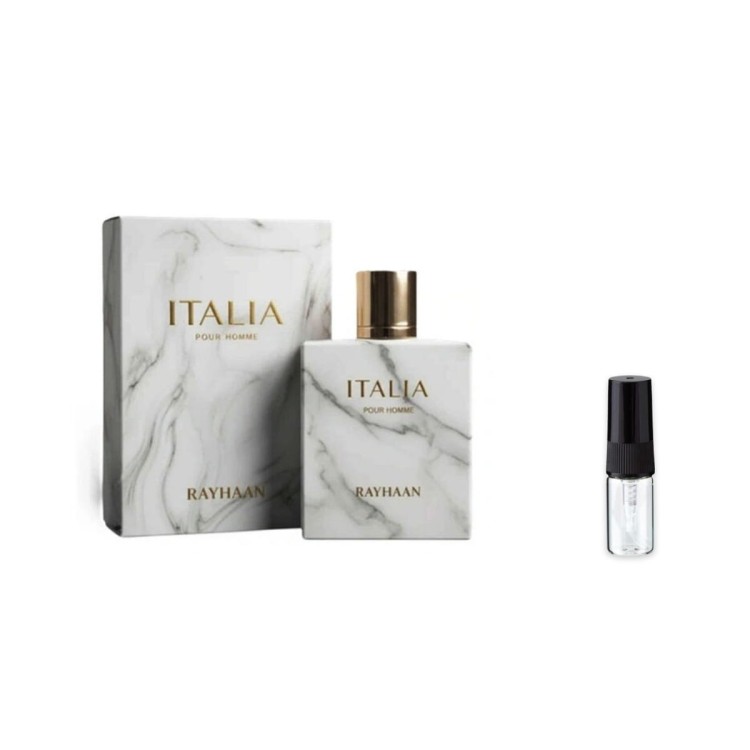 Rayhaan Italia – odlewka perfum (EDP) męska z atomizerem