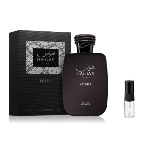 Rasasi Hawas Kobra – odlewka perfum EDP męski z atomizerem