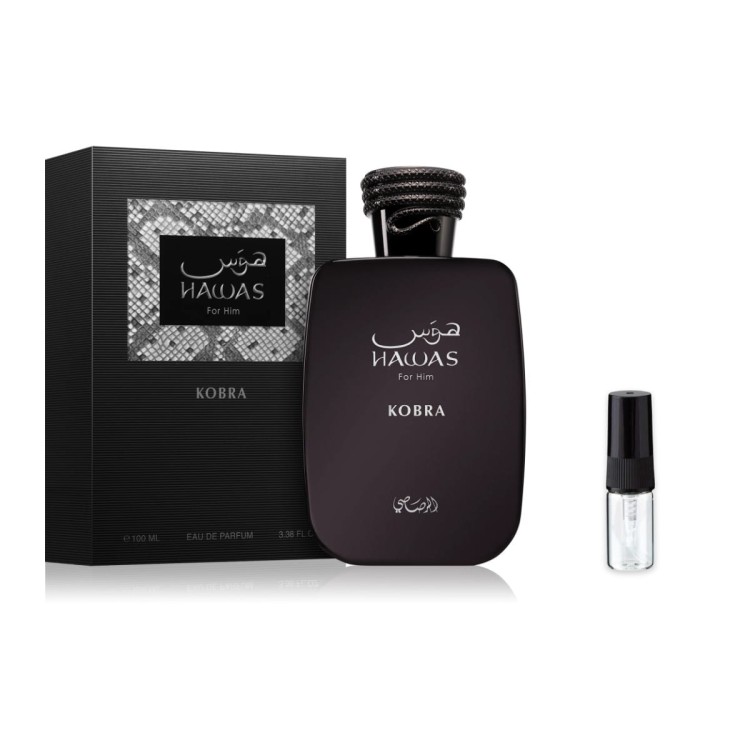 Rasasi Hawas Kobra – odlewka perfum EDP męski z atomizerem
