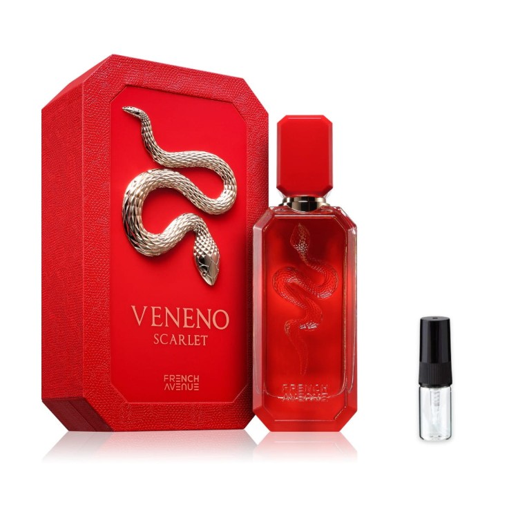 French Avenue Veneno Scarlet – odlewka perfum (EDP) unisex z atomizerem