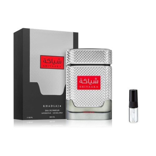 Khadlaj Shiyaaka Silver For Men – odlewka perfum (EDP) męski z atomizerem