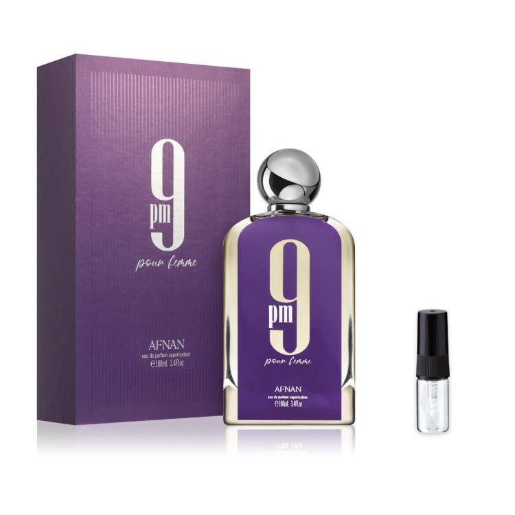 Afnan 9 PM Pour Femme – odlewka perfum (EDP) damski z atomizerem