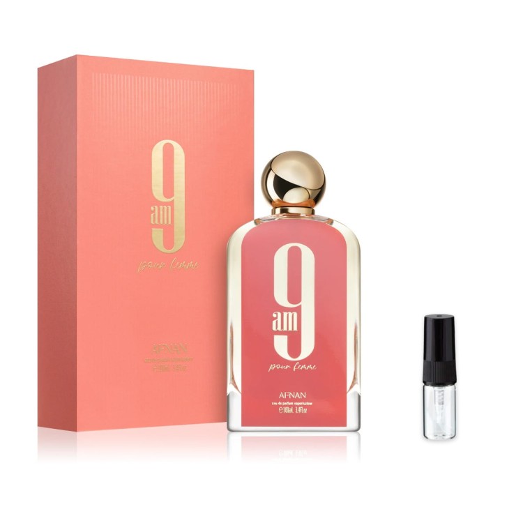 Afnan 9 AM Pour Femme – odlewka perfum (EDP) damski z atomizerem