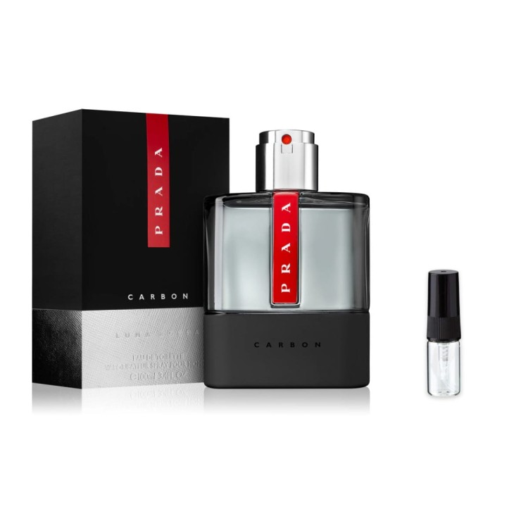 Prada Luna Rossa Carbon – odlewka perfum (EDT) męska z atomizerem