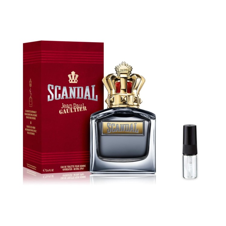 Jean Paul Gaultier Scandal Pour Homme – odlewka perfum (EDT) męska z atomizerem