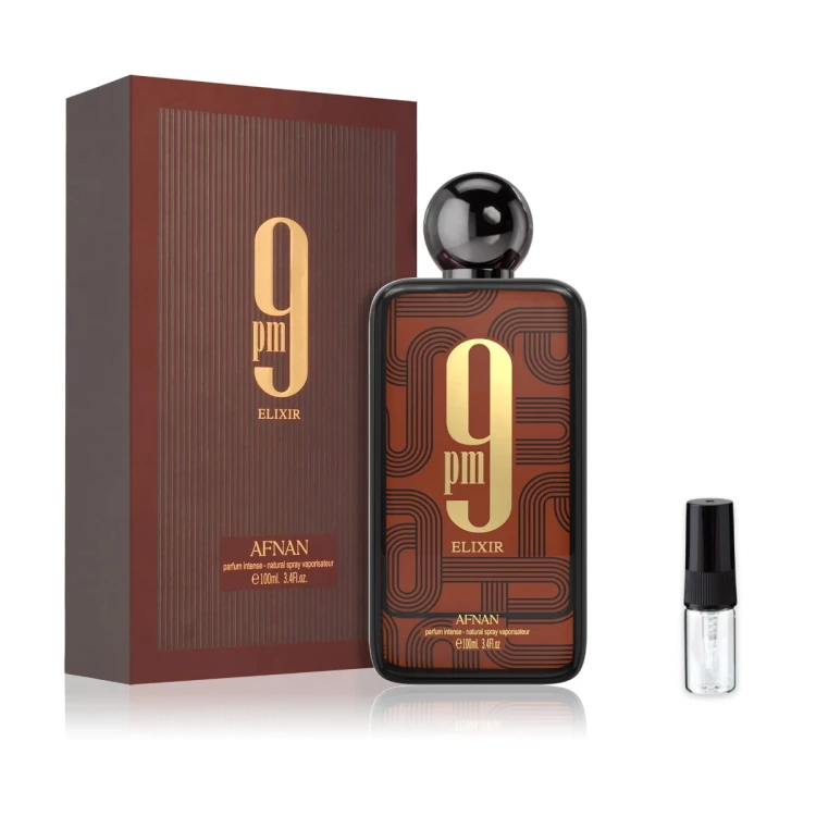 Afnan 9 PM Elixir – odlewka perfum EDP męski z atomizerem