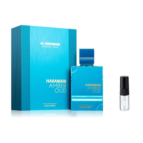 Al Haramain Amber Oud Aqua Dubai – odlewka perfum EDP unisex z atomizerem