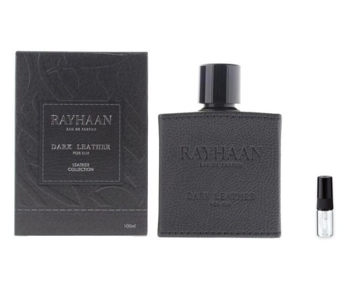 Rayhaan Dark Leather – odlewka perfum EDP męski z atomizerem