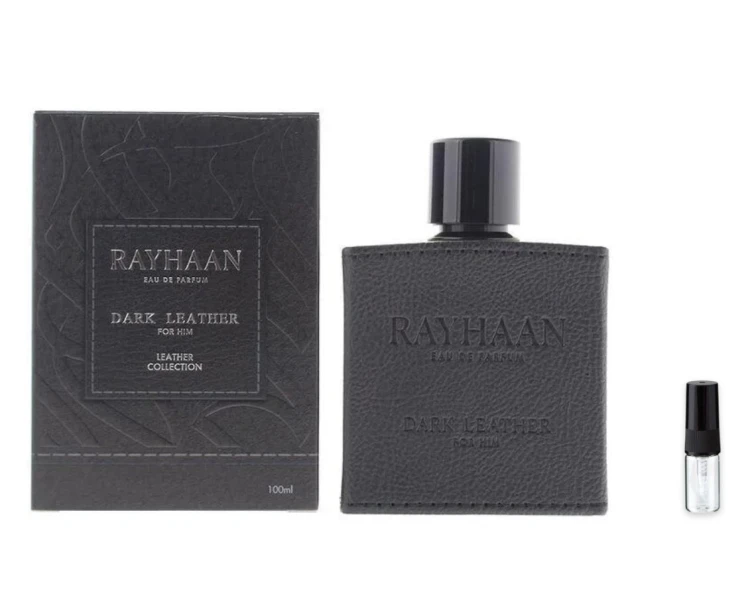 Rayhaan Dark Leather – odlewka perfum EDP męski z atomizerem